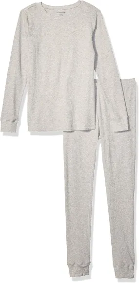 Amazon Essentials Women's Waffle Snug Fit Pajama Set
