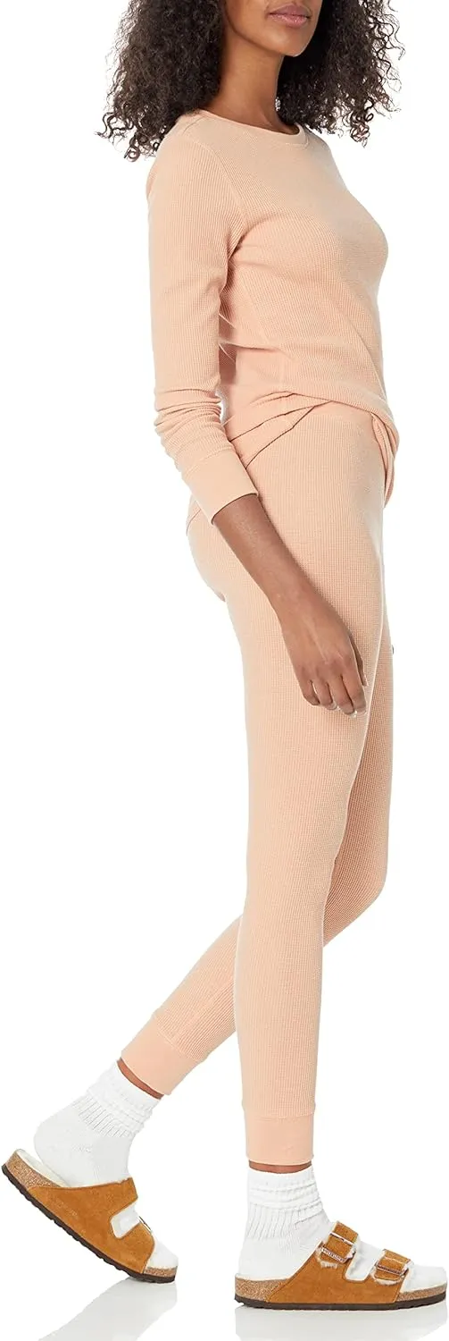 Amazon Essentials Women's Waffle Snug Fit Pajama Set