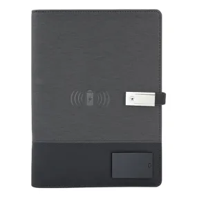AMIO 19 - Executive Hi-Tech Portfolio Powerbank with Wireless Charging Technology
