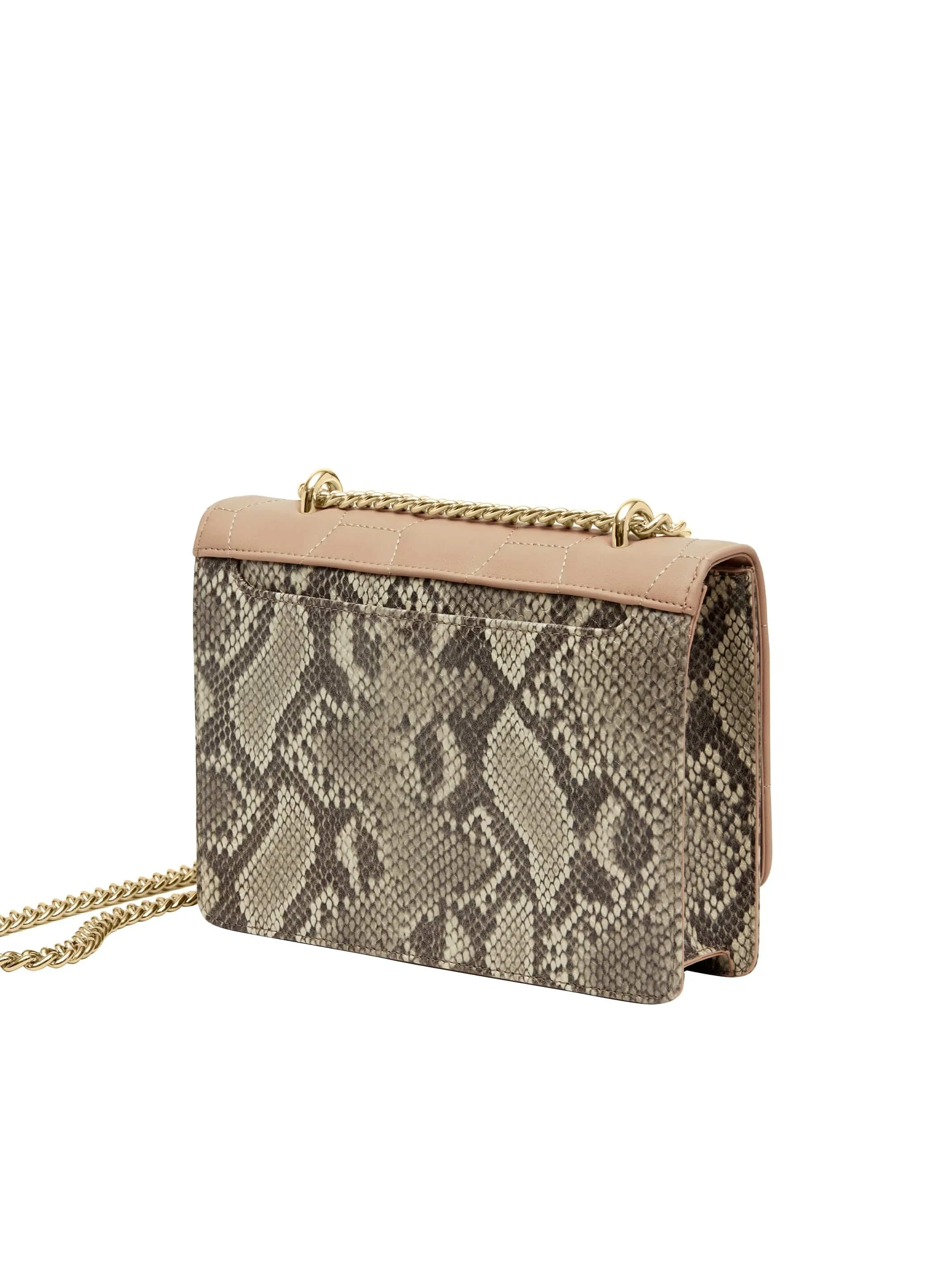Cavalli Class VERONA Caramel Medium Structured Shoulder Bag