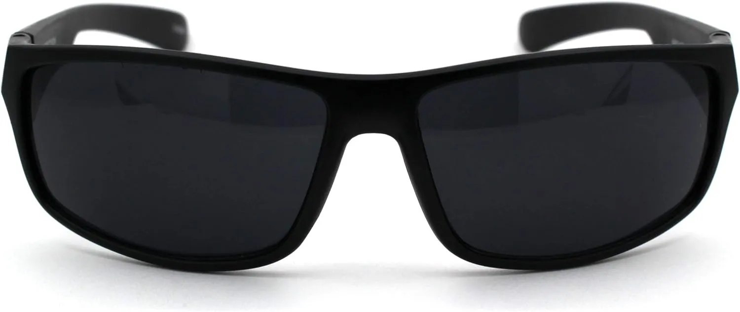 Classic 90s Snug Warp Around Biker Sport Sunglasses