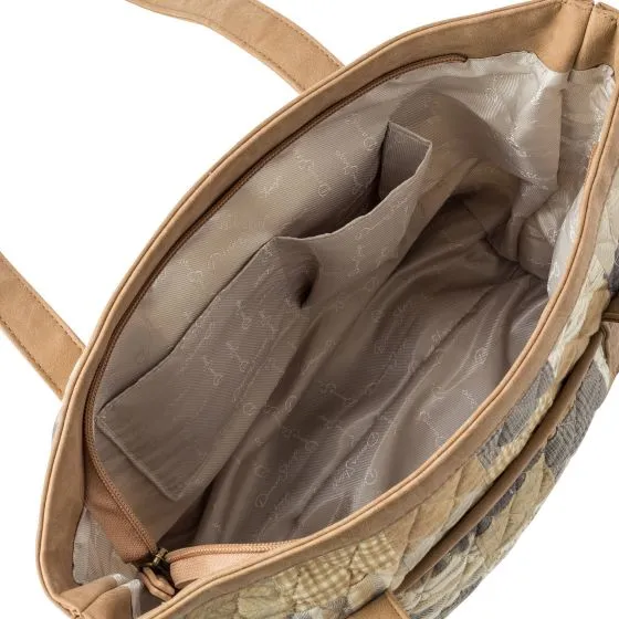 Donna Sharp Katie Tote - Biscotti