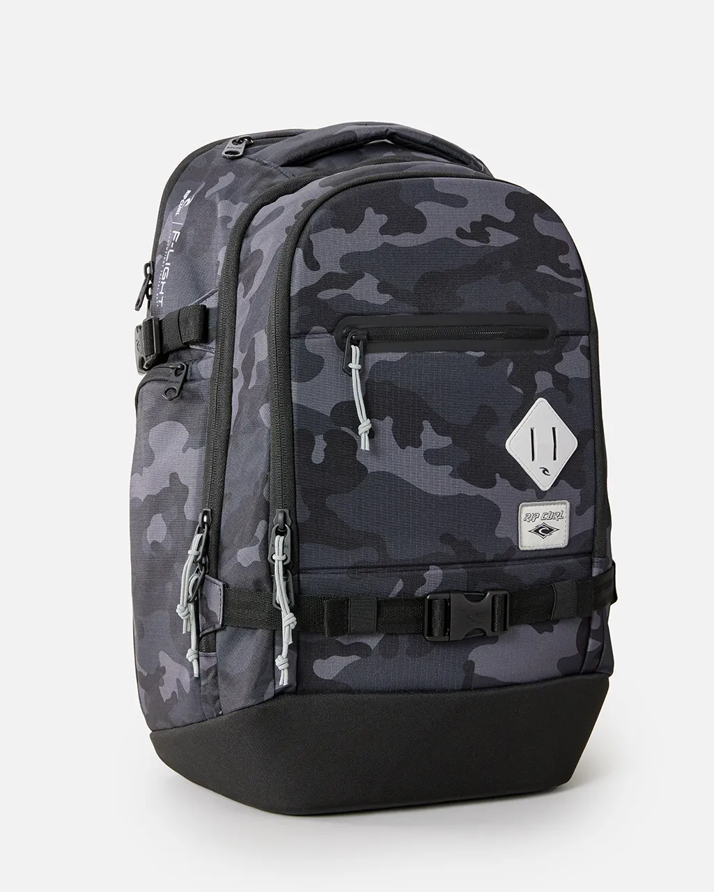 F-Light Posse 35L Camo Backpack in Black & Grey
