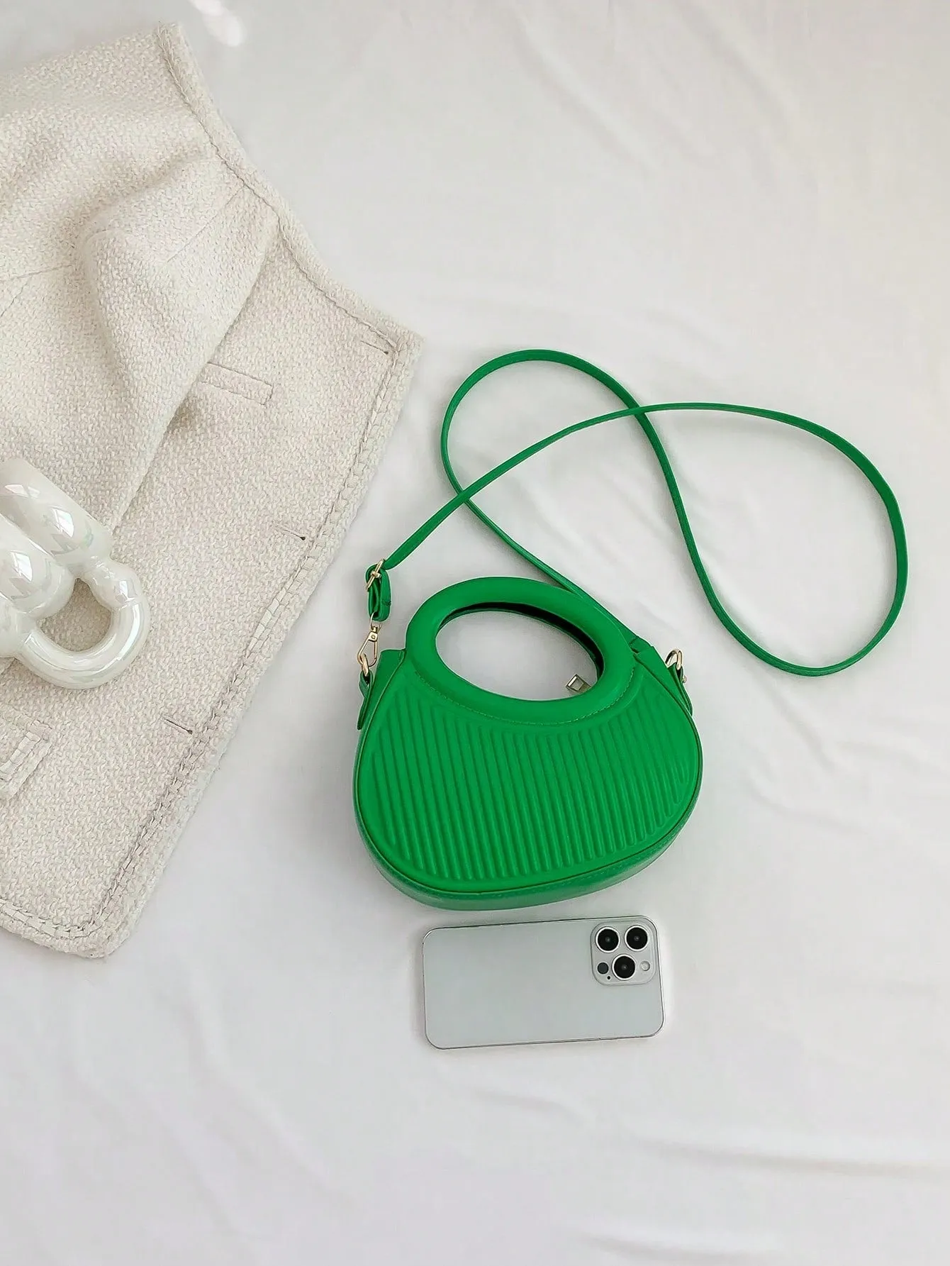 French hand-held one-shoulder cross-body women's bag