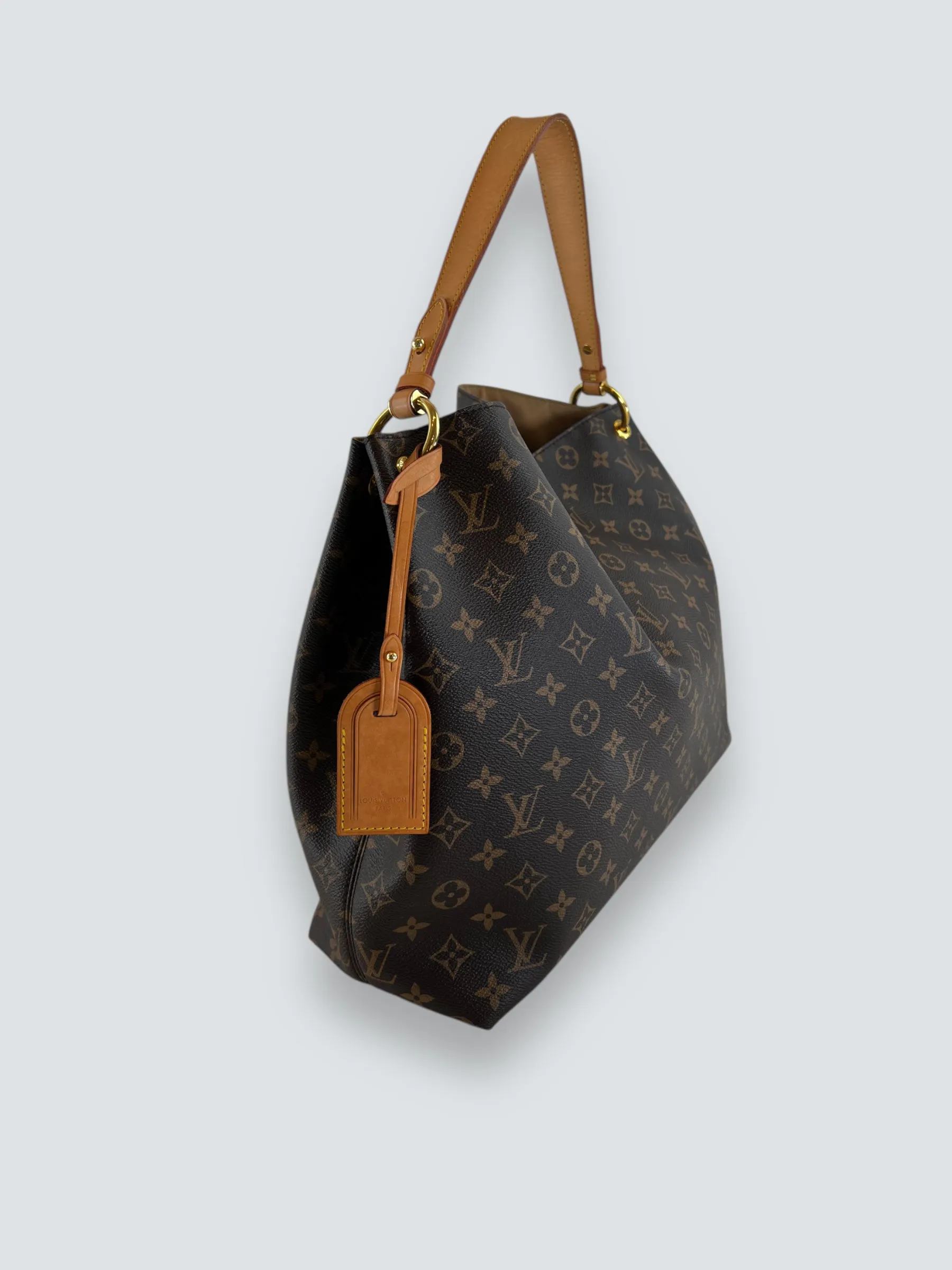 Louis Vuitton Monogram Canvas "Graceful" Hobo