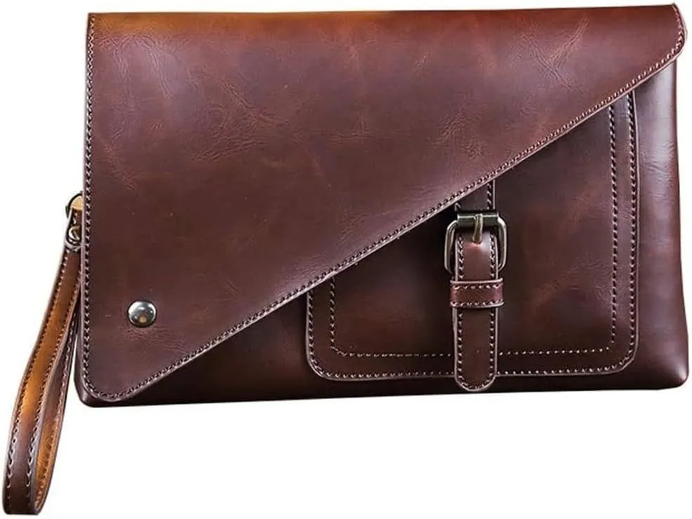 Men Clutch Bags PU Leather Case Cigarette Purse Clutch Handy Card Holder cash Purse Male Double Zipper Long Wallet