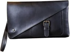 Men Clutch Bags PU Leather Case Cigarette Purse Clutch Handy Card Holder cash Purse Male Double Zipper Long Wallet