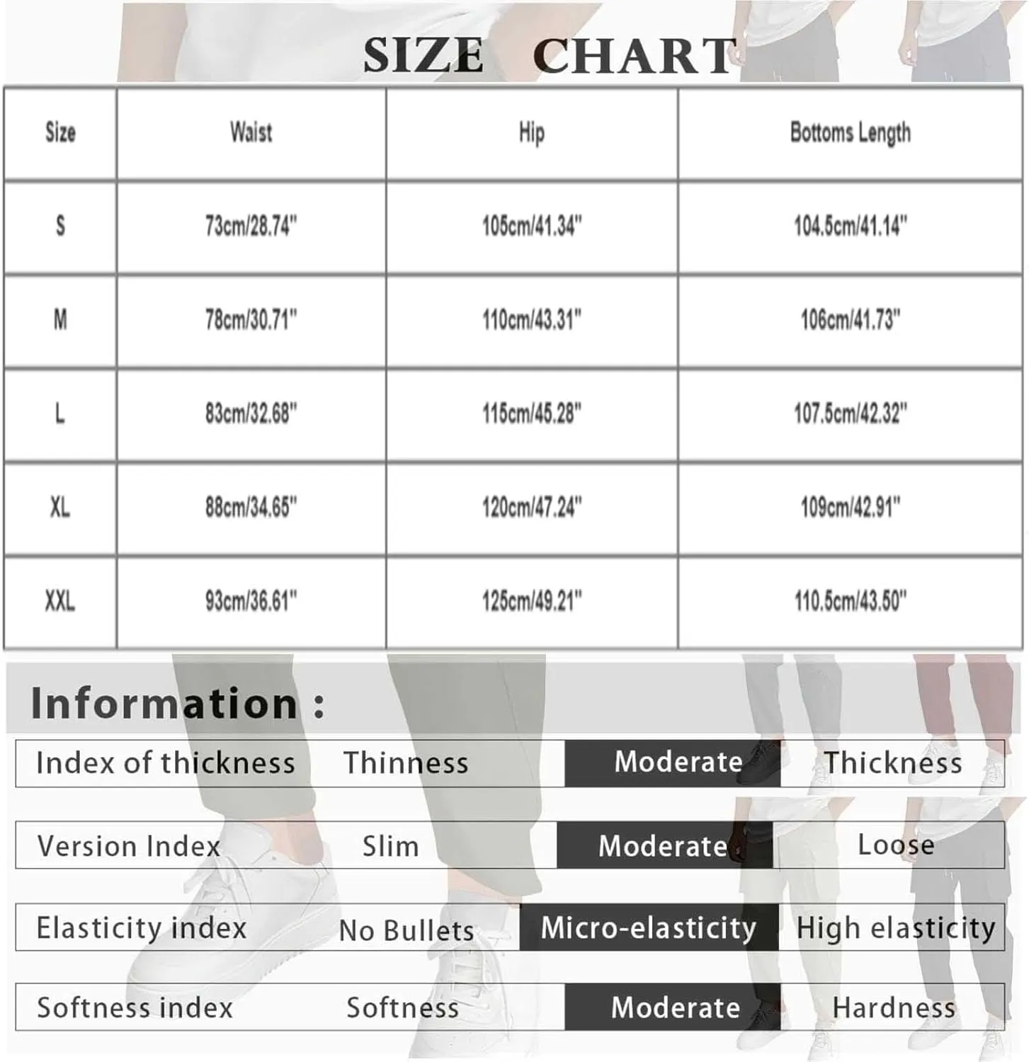 Men's Slim-Fit Stretch Cargo Pant Cotton Pocket Multi Color Large Sanitary Mens Work Athletic Fishing Pants with Pockets
