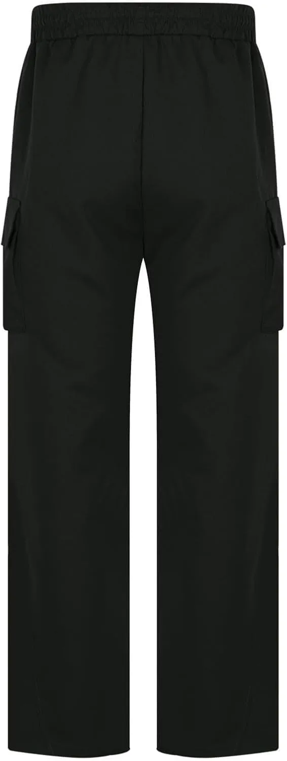 Men's Slim-Fit Stretch Cargo Pant Cotton Pocket Multi Color Large Sanitary Mens Work Athletic Fishing Pants with Pockets