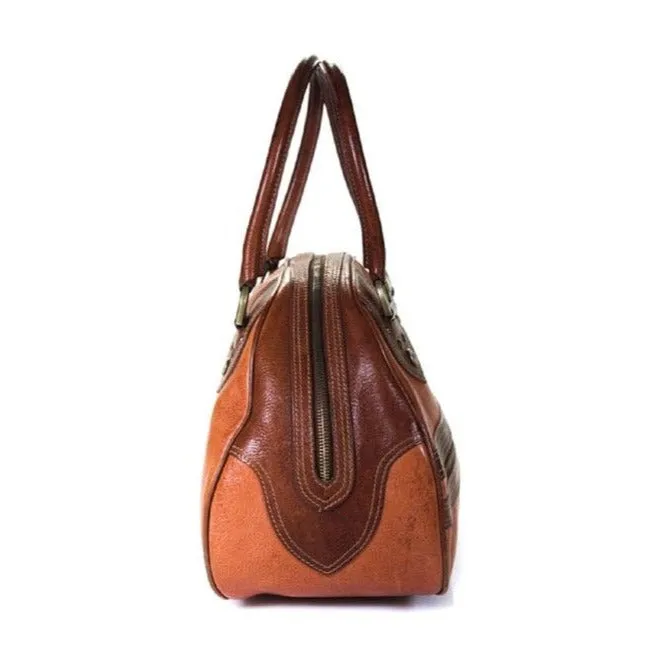 Mulberry Pursesdesigner Purses Buttery British Tan Leather With Dark Brown Leather Accents Satchel