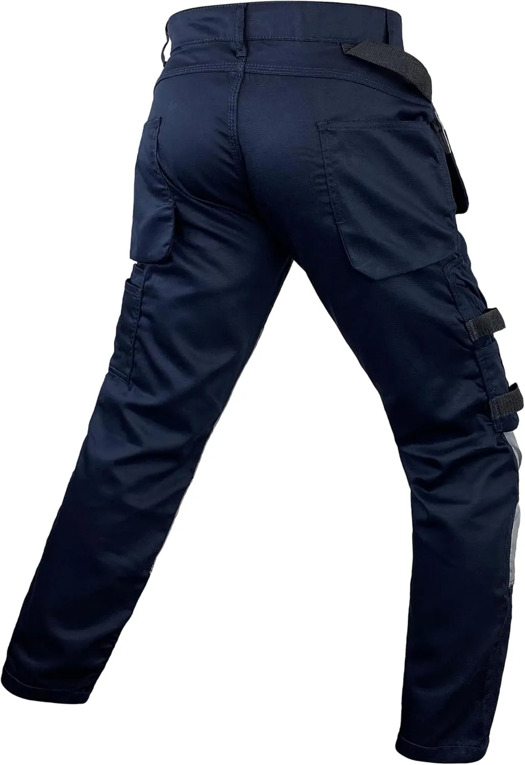 Notus Men’s Work Casual Tactical Cordura Knee Carpenter Construction Utility Cargo Work Trousers Pants