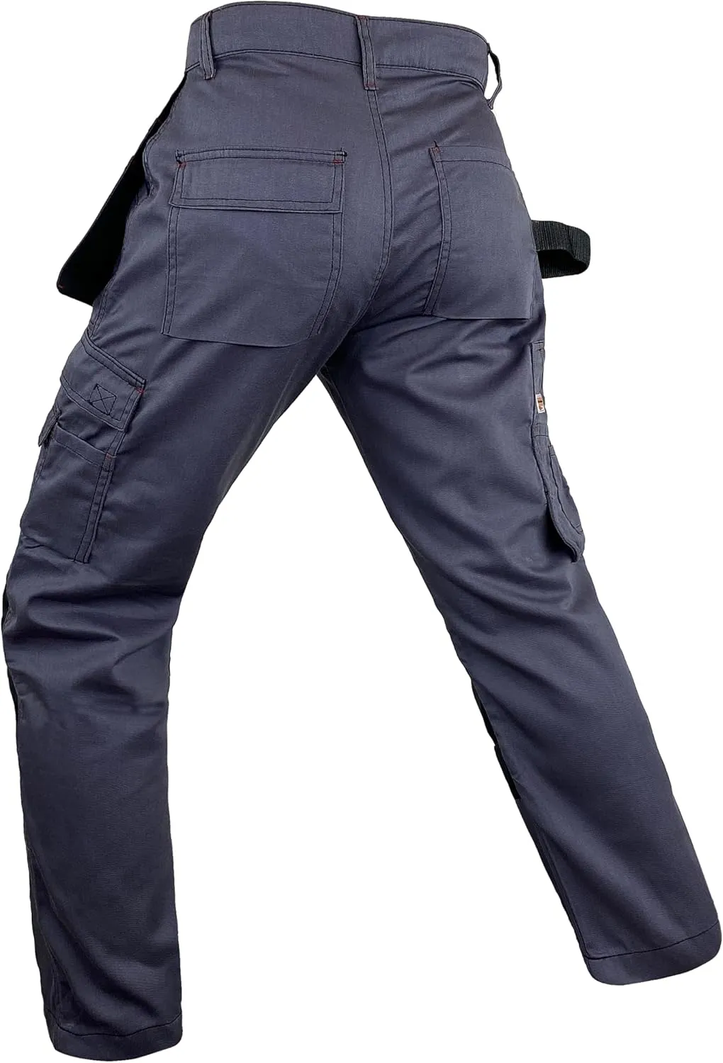 Notus Men’s Workwear Tactical Cordura Knee Construction Utility Cargo Work Trousers Pants with Holster Pockets