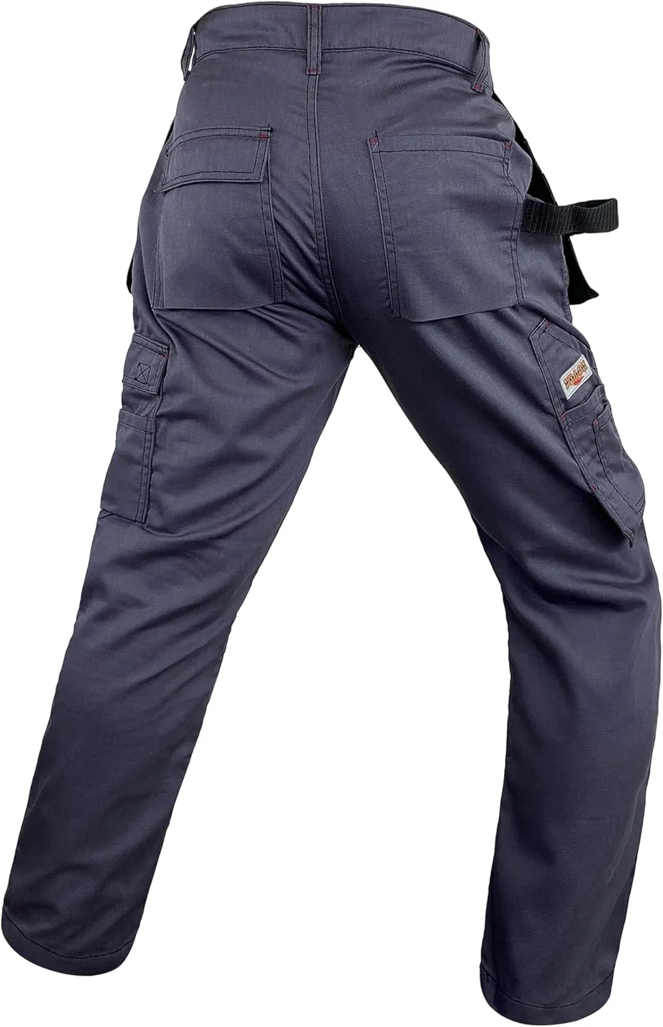 Notus Men’s Workwear Tactical Cordura Knee Construction Utility Cargo Work Trousers Pants with Holster Pockets