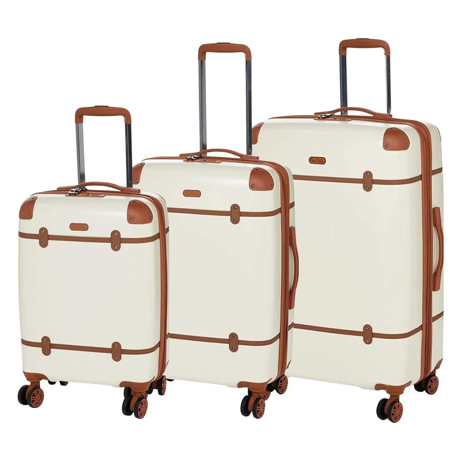 Quebec Hardcase Trolley set of 3 - Rose Gold