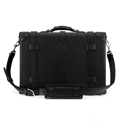 Saddleback Leather Hardside Briefcase - 100% Full Grain, Hard Shell Executive Leather Briefcase with 100 Year Warranty.