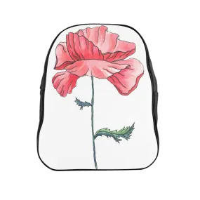 School Backpack Poppy