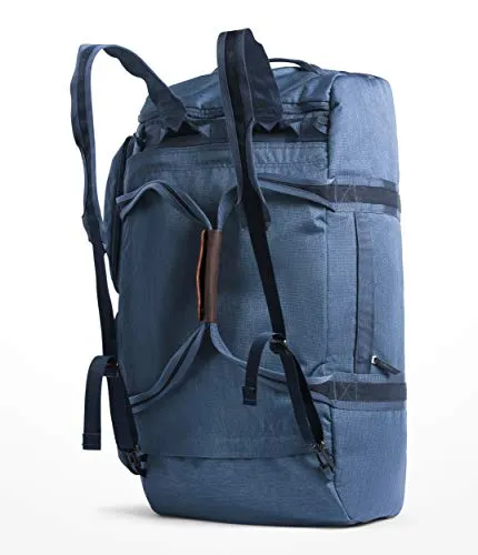 The North Face Berkeley Duffel—L, Shady Blue Light Heather/Urban Navy Light Heather