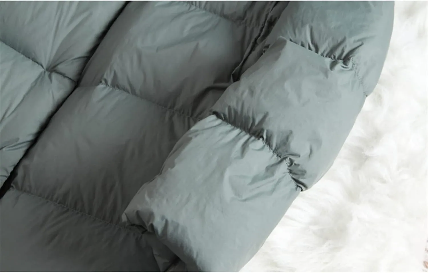 Winter Women Down Jacket Padded Warm Thick Long Puffer Coat Casual Parka Ultra Light Coat