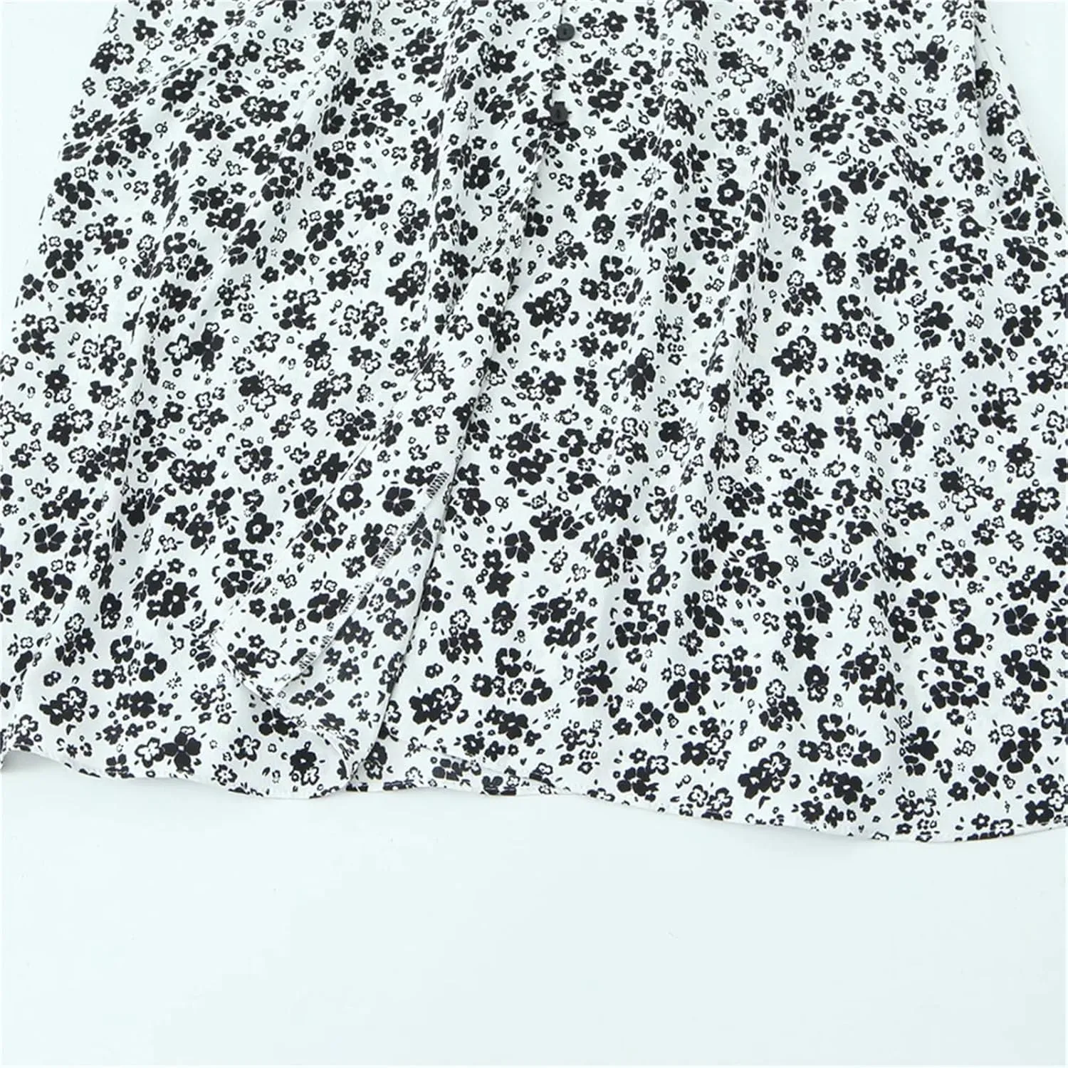 Women'S Slim Fit V-Neck Sleeveless Backless Flower Print Sexy Slim Spaghetti Strap Mid-Calf Length Dress