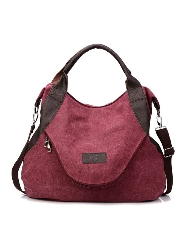 Women's Solid Polyester Handbags