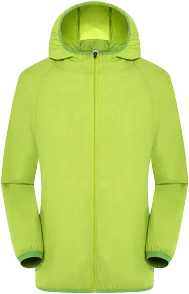 Ymosrh Women's Mens Flannel Jacket Men's Casual Jackets Windproof Ultra-Light Rainproof Windbreaker Top Winter